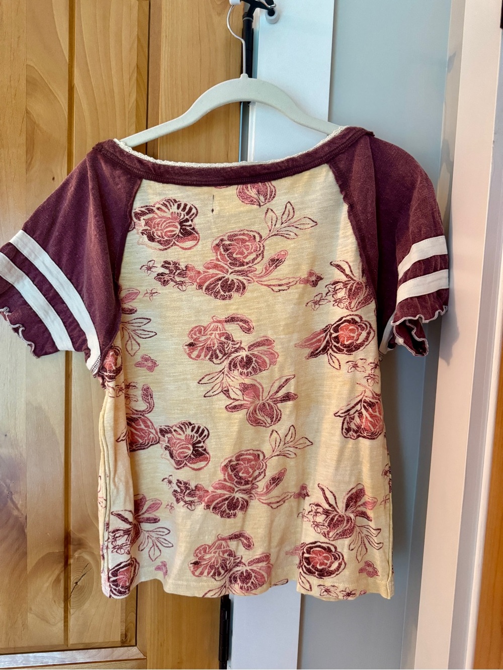 NWOT We the free people wish you were here floral tee shirt - Picture 4 of 10